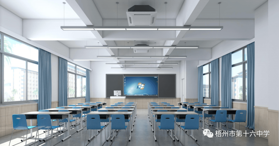 梧州市第十六中学今年9月份正式开学.