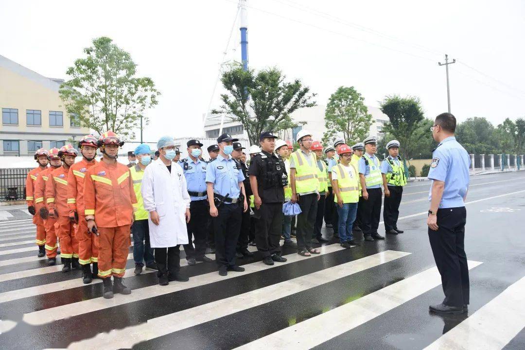 "遏重大",保安全丨龙游开展道路交通安全应急演练