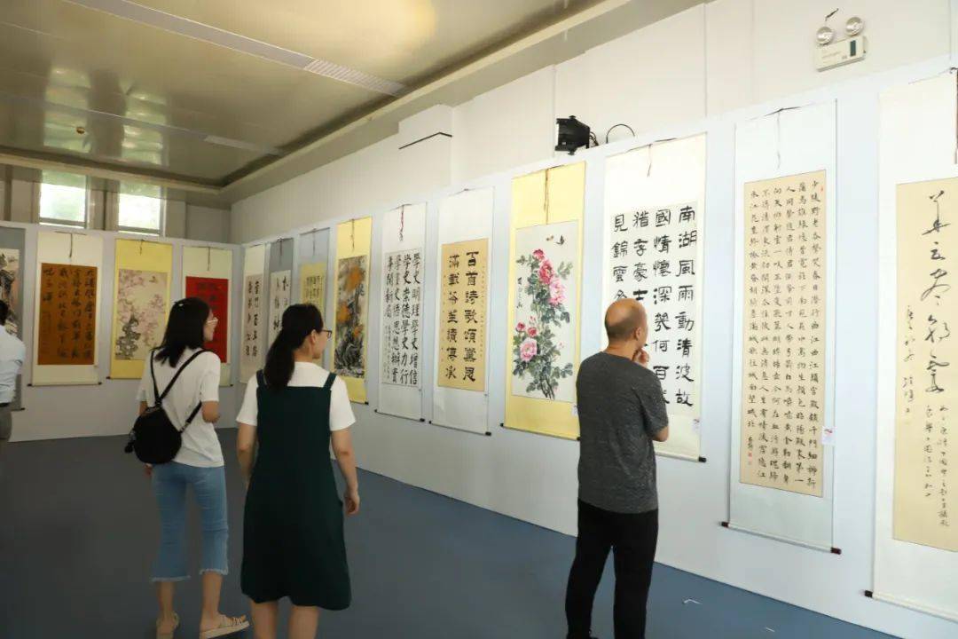 "翰墨丹青颂党恩"临西县庆祝建党100周年书画展开幕