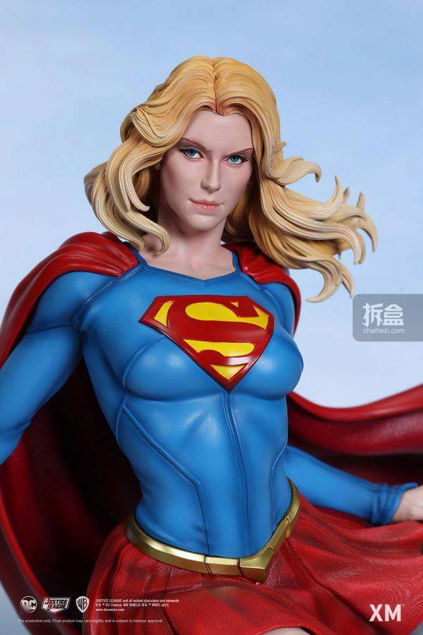 xm studios 1/4 dc系列 超女 supergirl 雕像