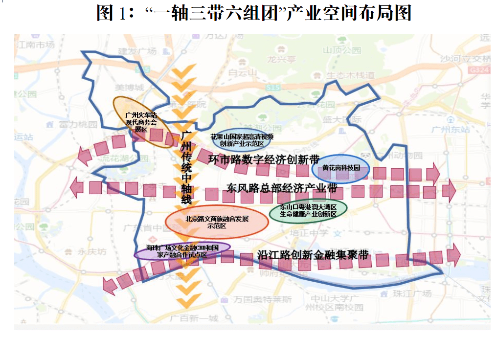 重点打造海珠广场,北京路,火车站等商圈