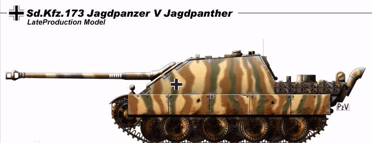 二战德军的猎豹歼击车究竟有多强两分钟击毁11辆丘吉尔坦克