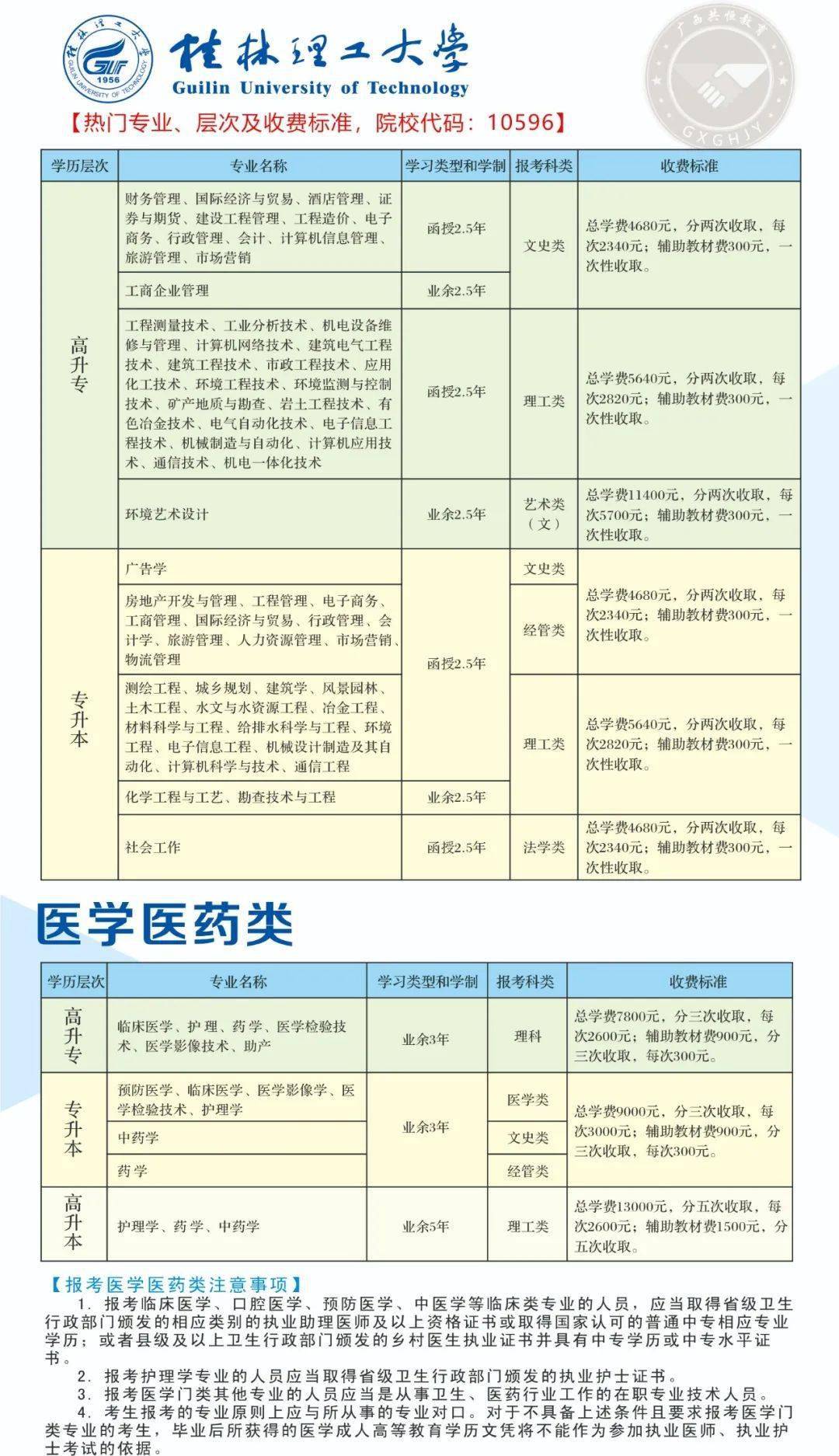 环江在职人员,想报读广西大学,广西师范大学,桂林理工大学等高校