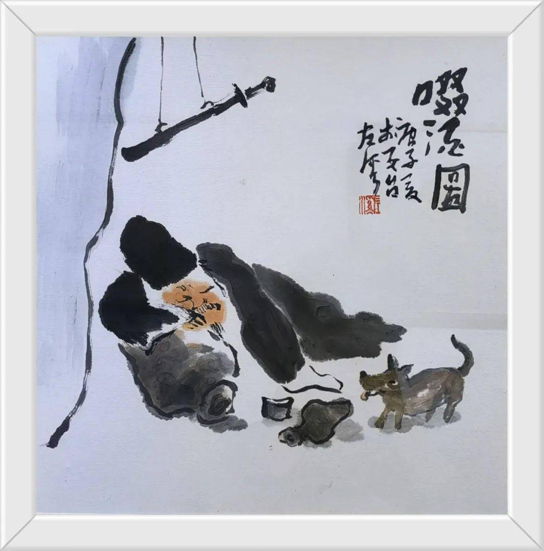 观展┃溪林清音陈野林左溪中国画作品展上