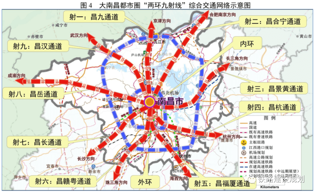 江西大南昌都市圈市域郊铁路建设规划启动编制