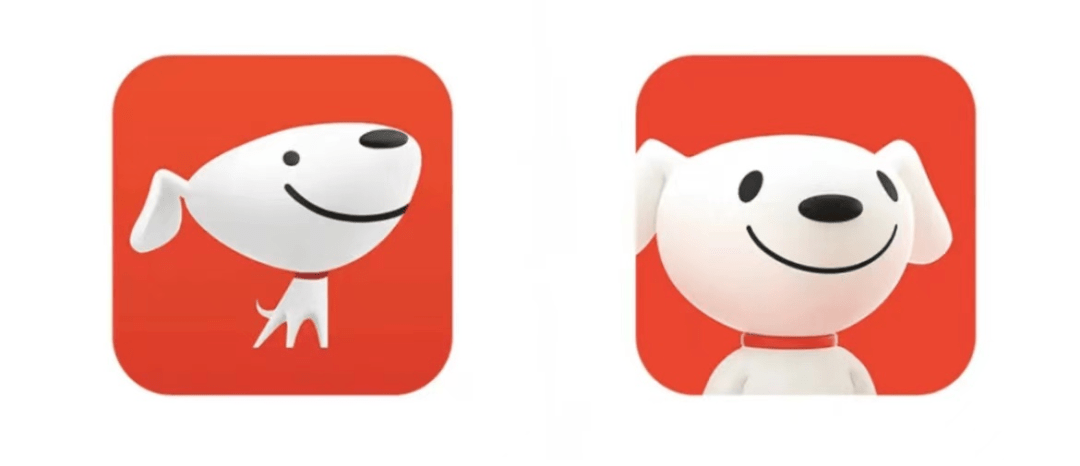 京东新logo上线,网友:小白狗胖了,论拍照角度的重要性