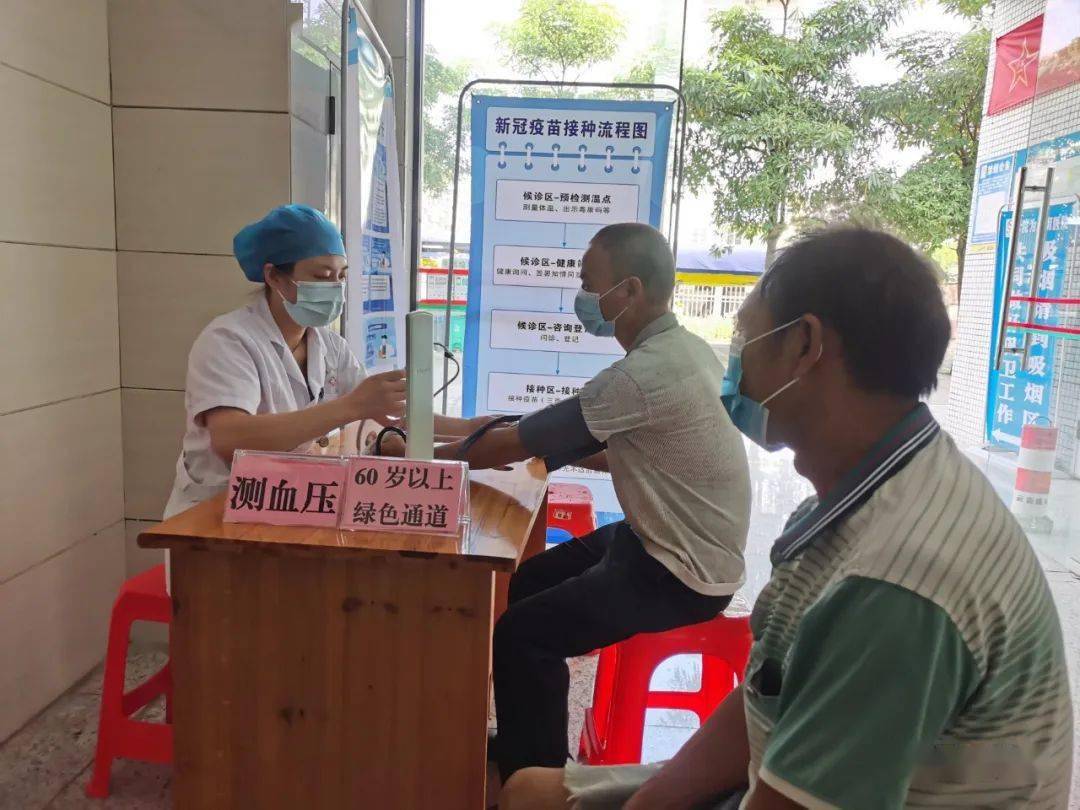 据介绍,60至64周岁的人群,只需持身份证到接种点配合医生完成健康