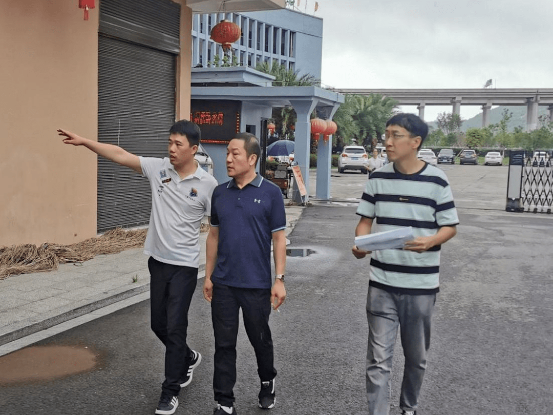苍南县美丽城镇办赴赤溪镇,炎亭镇指导美丽城镇创建工作