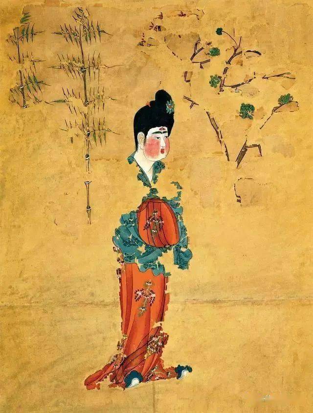 新疆出土的唐代美人图,太惊艳了!