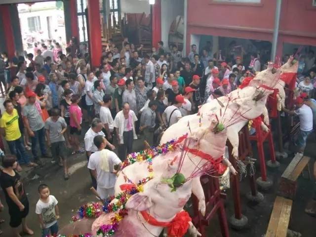 震撼难得一见的新安非遗抬大猪祈丰年