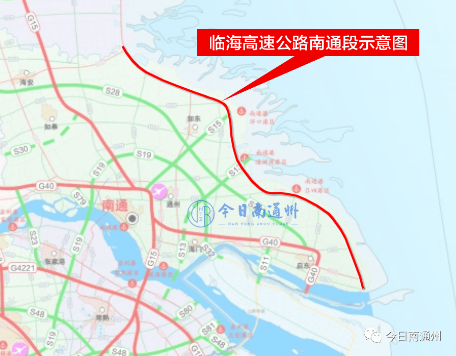 南通将再增一条高速公路._规划