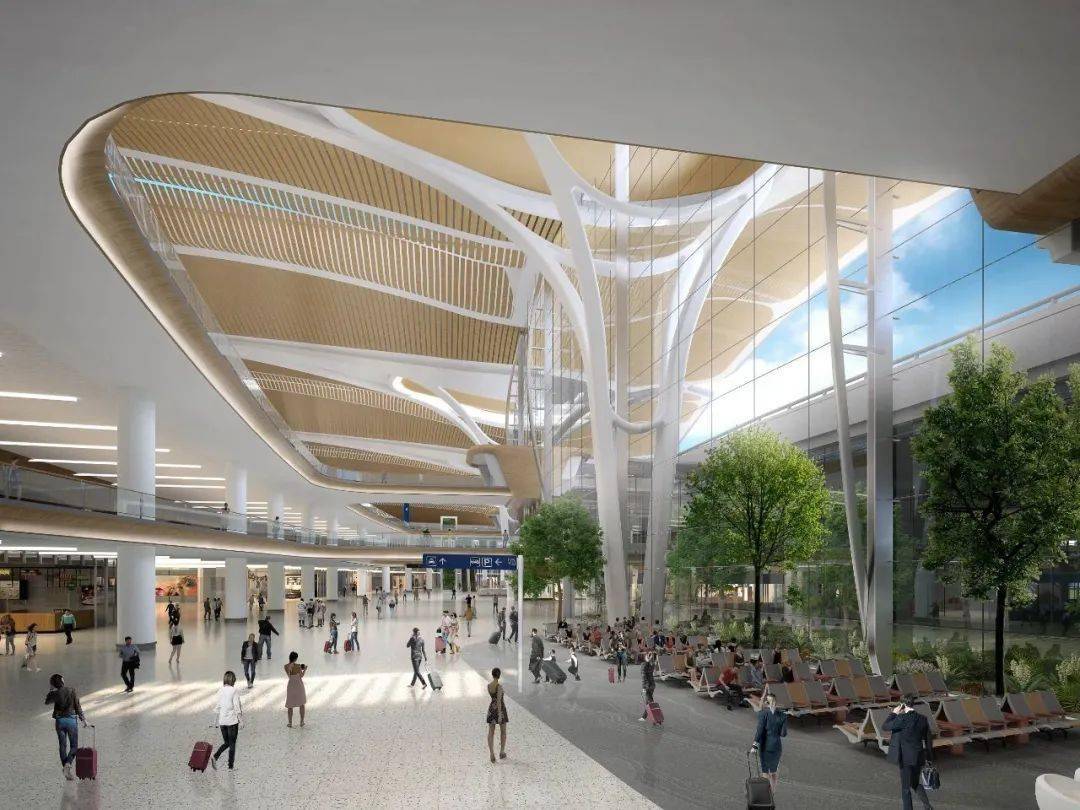 白云机场t3航站楼开工将引入两高铁两城际