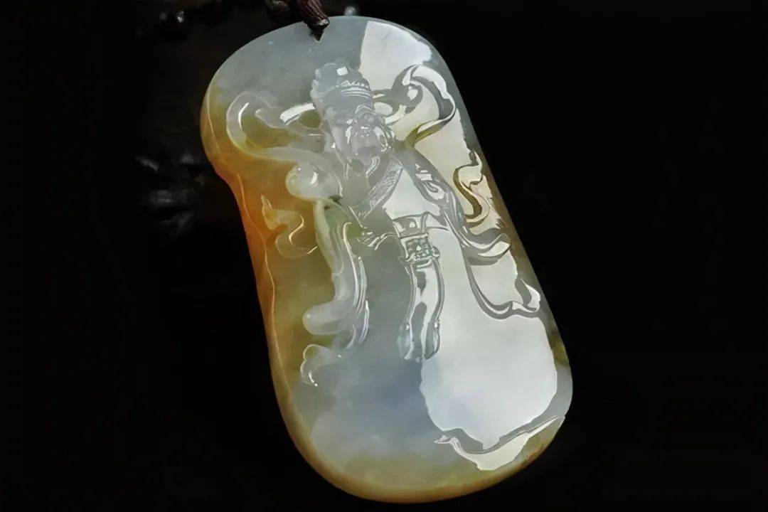 "招财神器"翡翠财神,不但分文武,原来还有这些寓意