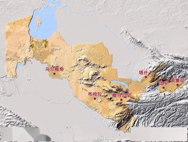 地图看城市:太阳城塔什干与山城香港