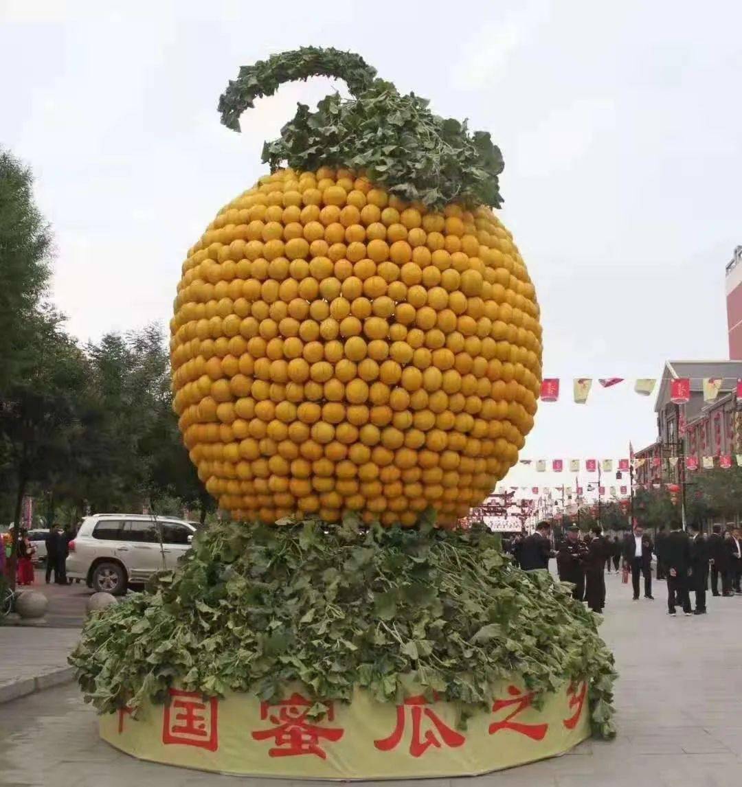 中国甘肃民勤,蜜瓜之乡,甜蜜之约,邀您一起尽享大漠绿洲别样的七彩