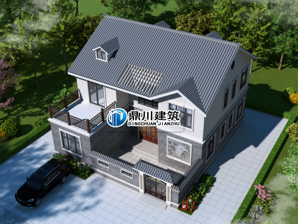 4款二层别墅,外观大方,房间够用,造价不会太贵,农村建房首选