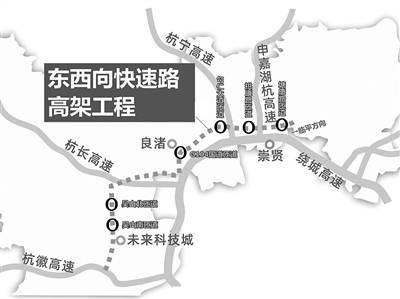 杭州中环来了 东西向快速路预计7月31日开通