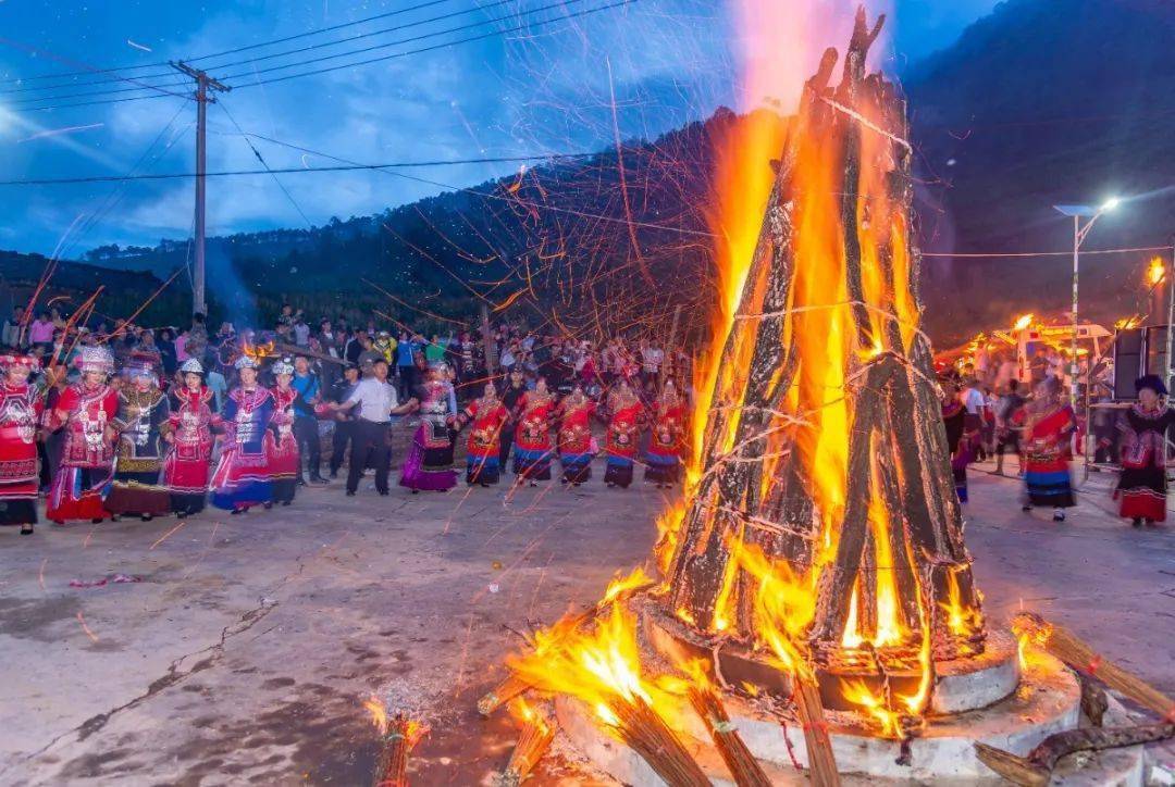 【天府旅游名县】2021年麻陇彝族火把节等你来!