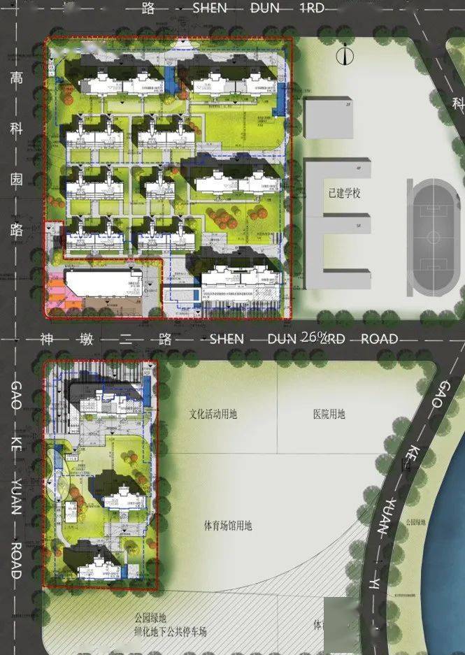 效果图曝光电建德商洺悦天玺住宅项目批前公示