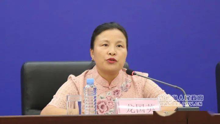 南昌市政府副市长龙国英(黄玉婷 摄)