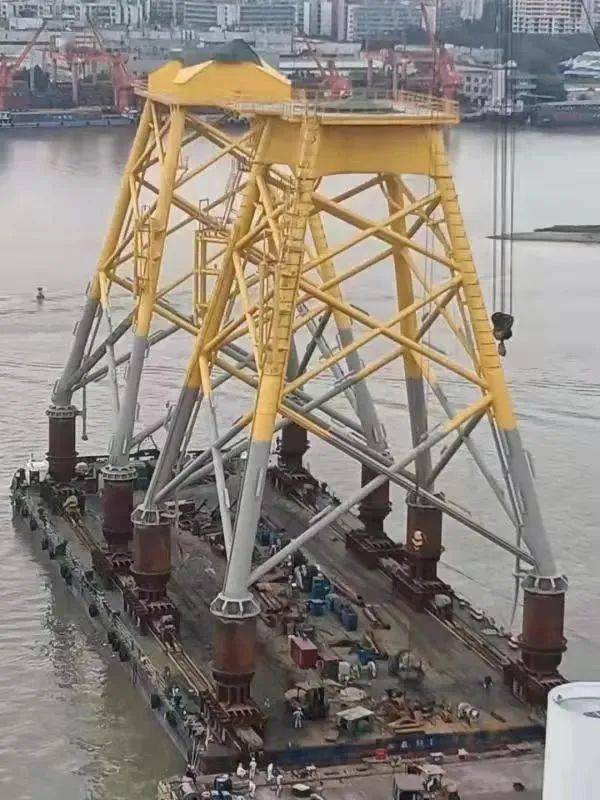 累计20套!广东中远海运重工再交付2套海上风电导管架产品