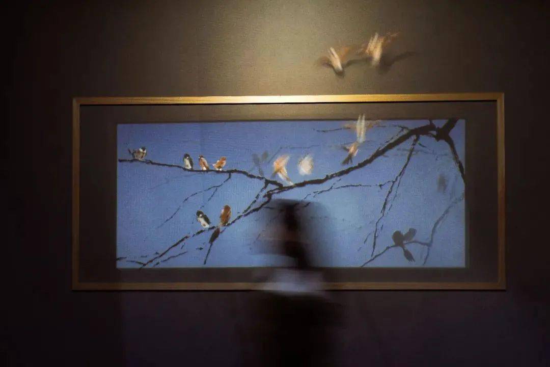 岭南花鸟沉浸式科技艺术展深度创意x国风沉浸数字科技再造国画美学