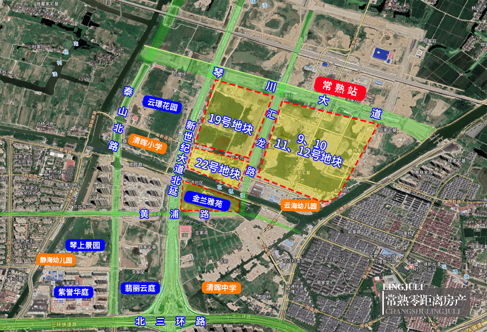 常熟2021年下半年拟挂牌地块汇总(内附详细解读)