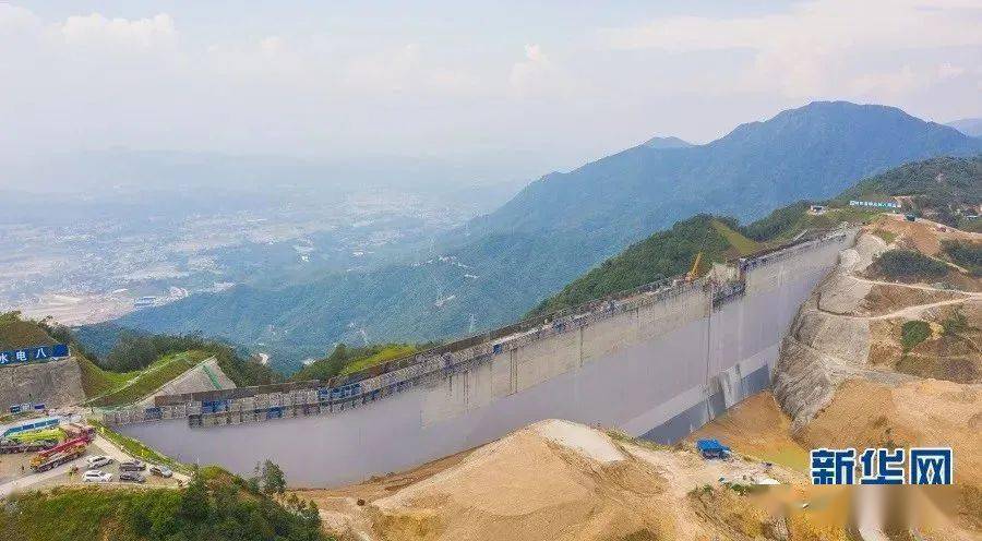 阳春八甲抽水蓄能电站上水库下闸蓄水