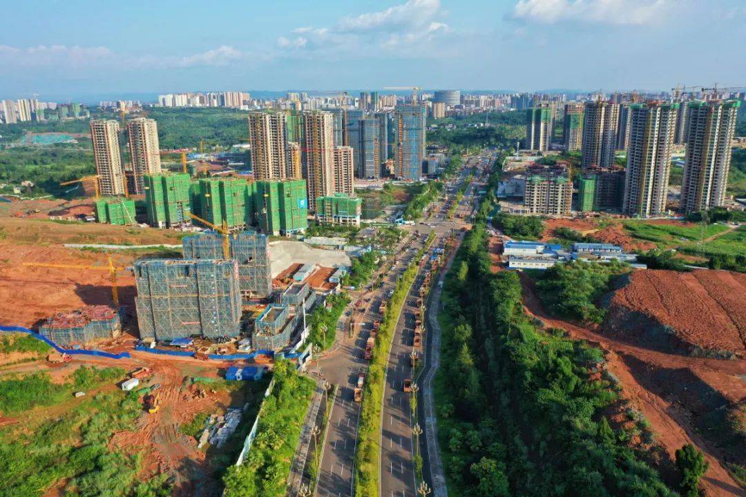 40张全新高清航拍图,带你感受大城崛起的南充气势