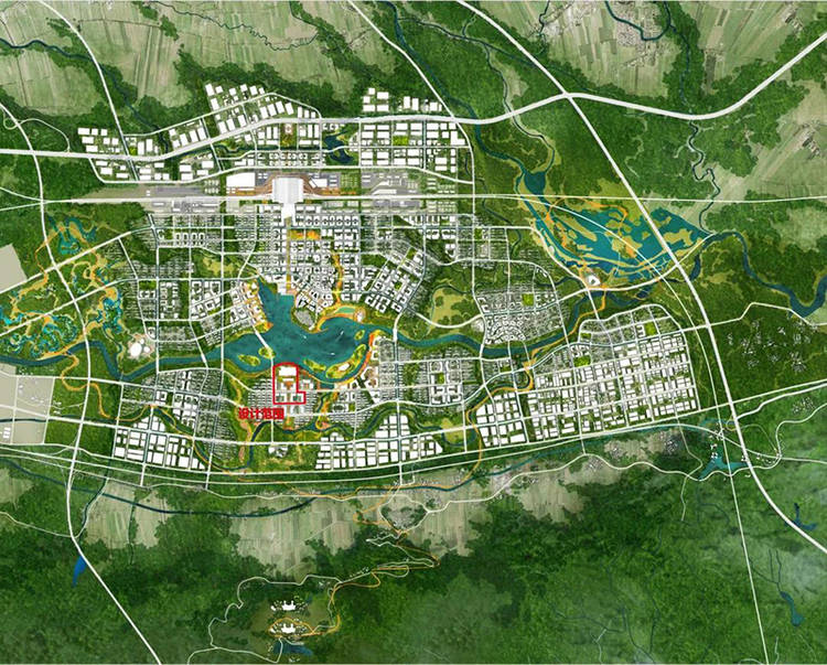 成都蒲江新城市民中心概念建筑方案面向全球征集