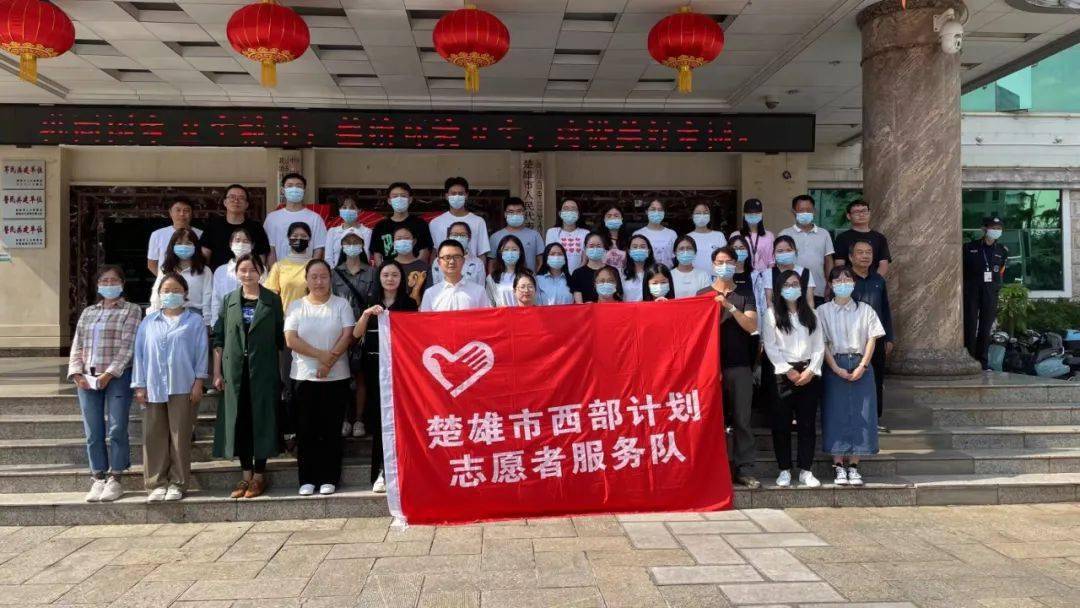 2021-2022年度楚雄市大学生志愿服务西部计划省级地方