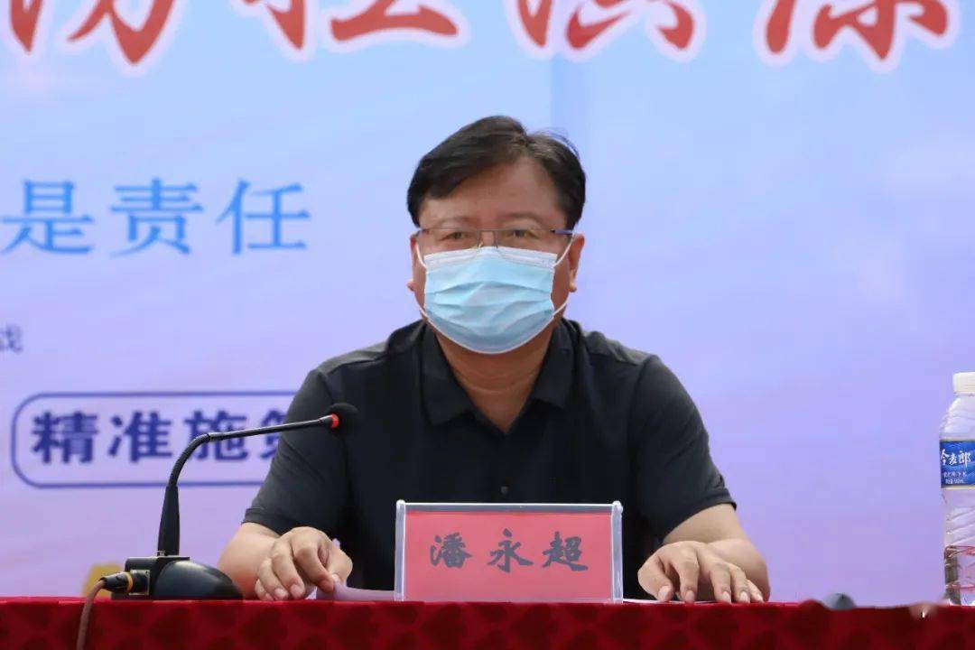 主任霍力军,县委常委,县人武部政委魏增华,副县长潘永超出席活动