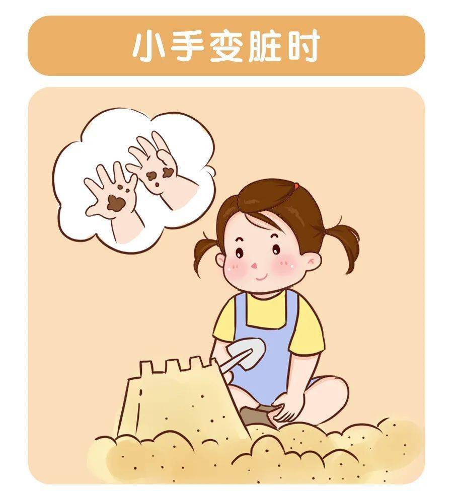 这些时候要洗手 | 图片素材直接打印