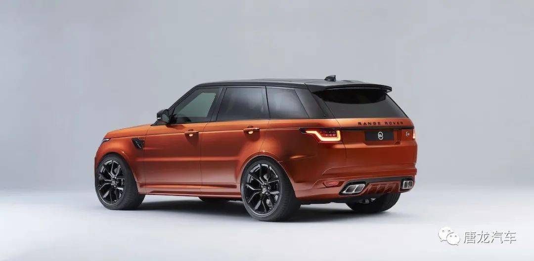 2022 range rover sport svr两款 sv bespoke专属特制车色l"orange与