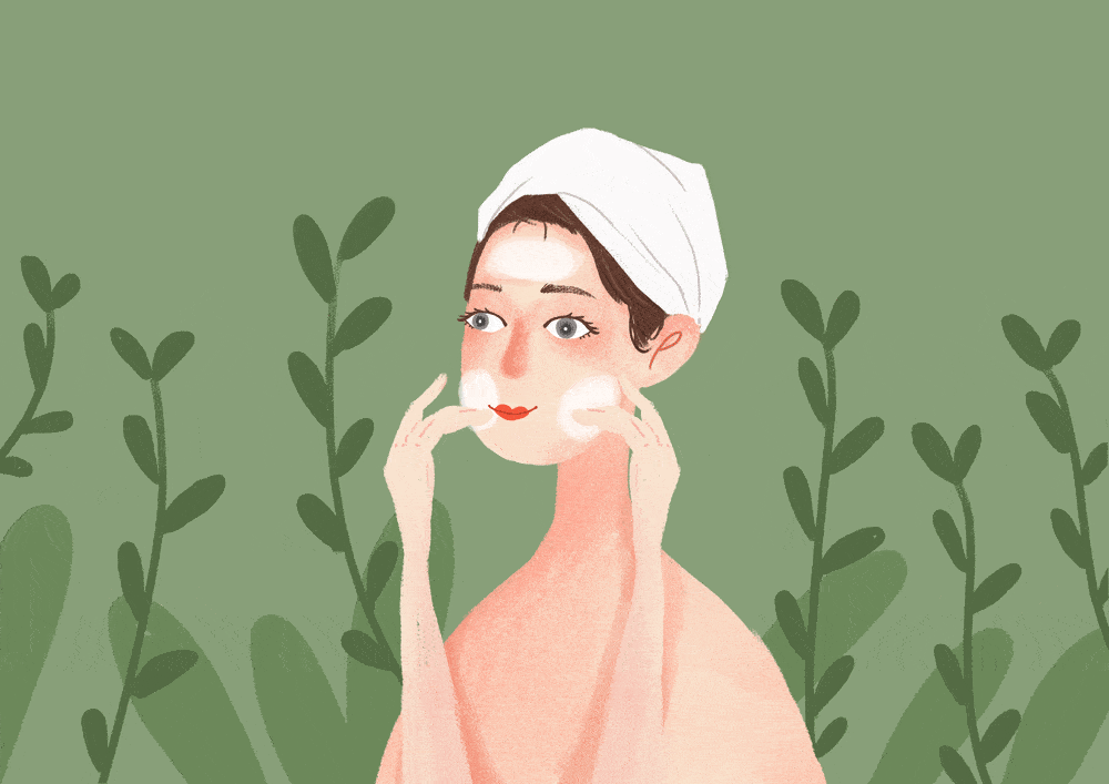 正确洗脸 有些人会用清洁力比较强的洗面奶,洗完脸那种清清爽爽的