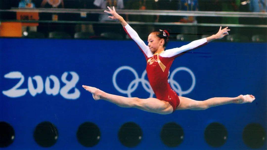 杨伊琳在2008北京奥运会上的精彩瞬间
