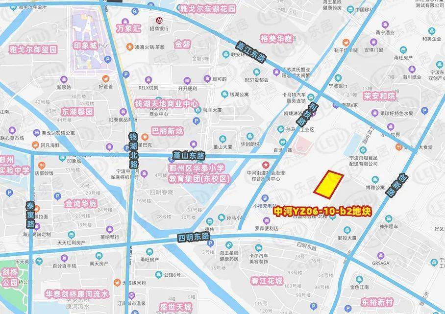 【土地情报】实探:鄞南2宗地块挂牌入市,中河街道,钟公庙街道上新
