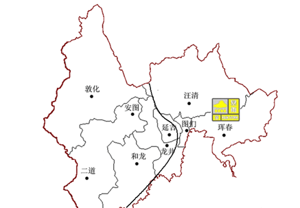 预计未来12小时,珲春,图们,汪清,延吉东部,龙井东部有50～70毫米降水