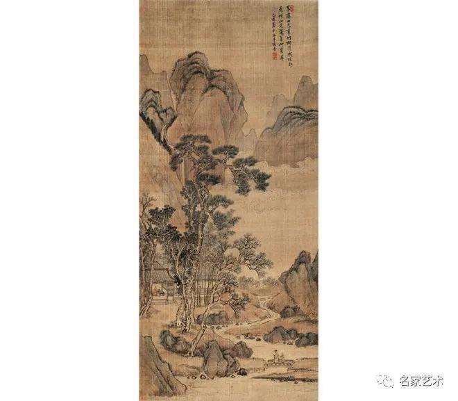 【名品视界】清代宫廷画家.杨晋的山水画欣赏