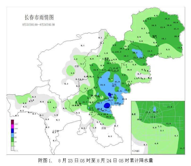 截至今日凌晨5时 而在未来三天里 长春将在雷阵雨和中雨之间 分析与