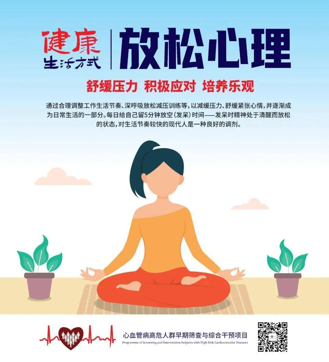 健康生活方式系列宣传海报发布