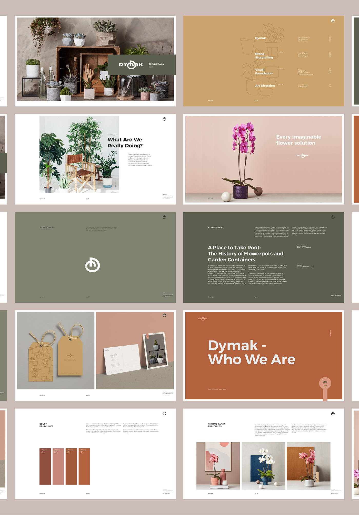 视觉|平面设计 | Dymak 家居和园艺配件品牌形象设计