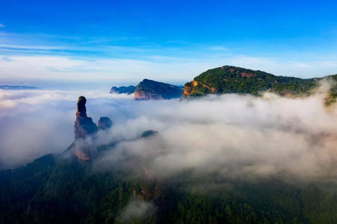 美!丹霞山云海频现