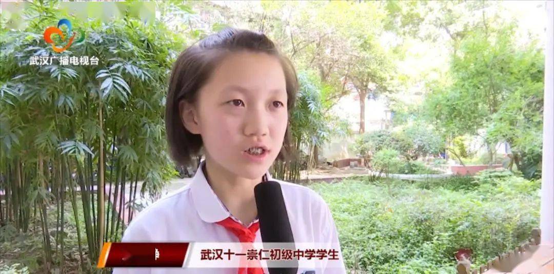 武汉十一崇仁初级中学学生 艾文静"我相信中华民族伟大的中国梦一定