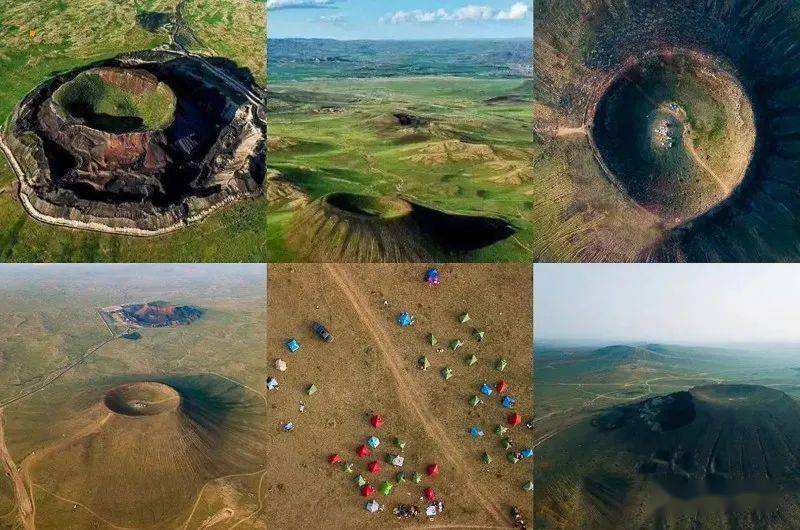 内蒙古有条火山喷发带:北起大兴安岭北段东坡的诺敏河火山群,经