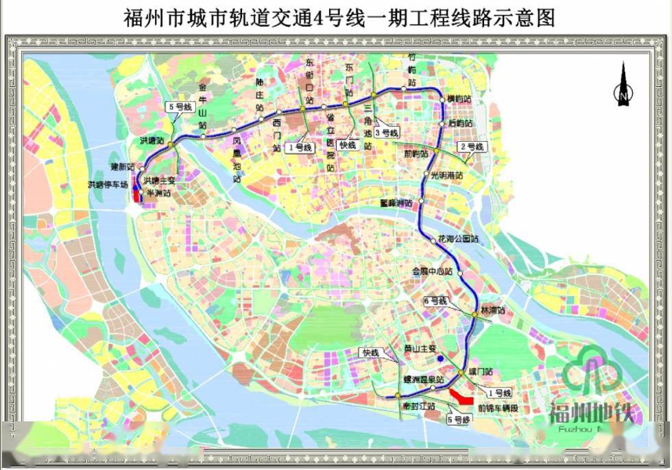 福州地铁4号线,5号线,6号线……最新进展来了!