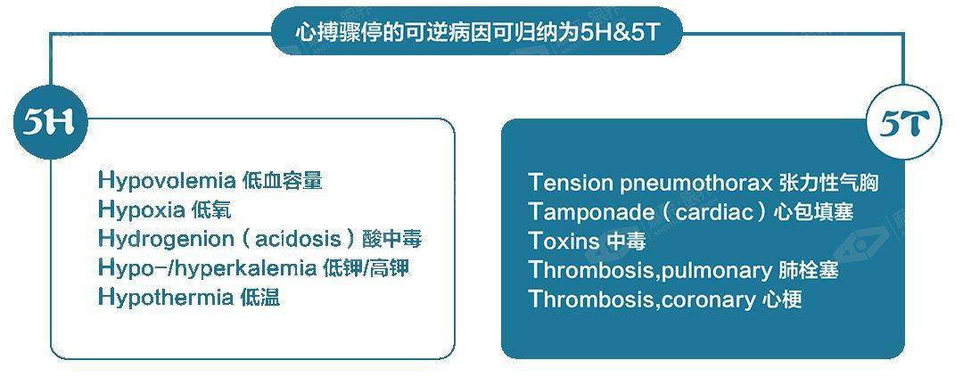 图6 心搏骤停的可逆病因(5h5t)完整内容请见09期《麻醉·眼界》杂志