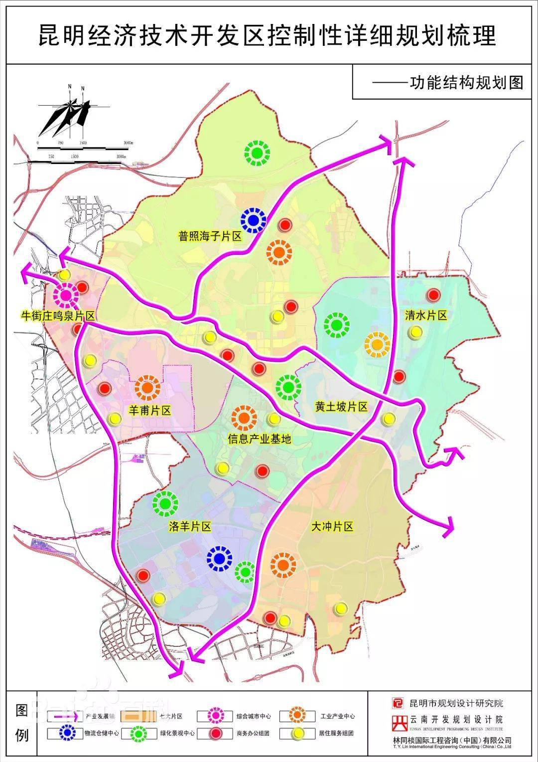 昆明呈贡2021年下半年新楼盘布局图(呈贡新城,马金铺