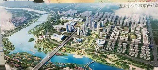 省重点工程!潇河新城"五大中心"明年年底竣工