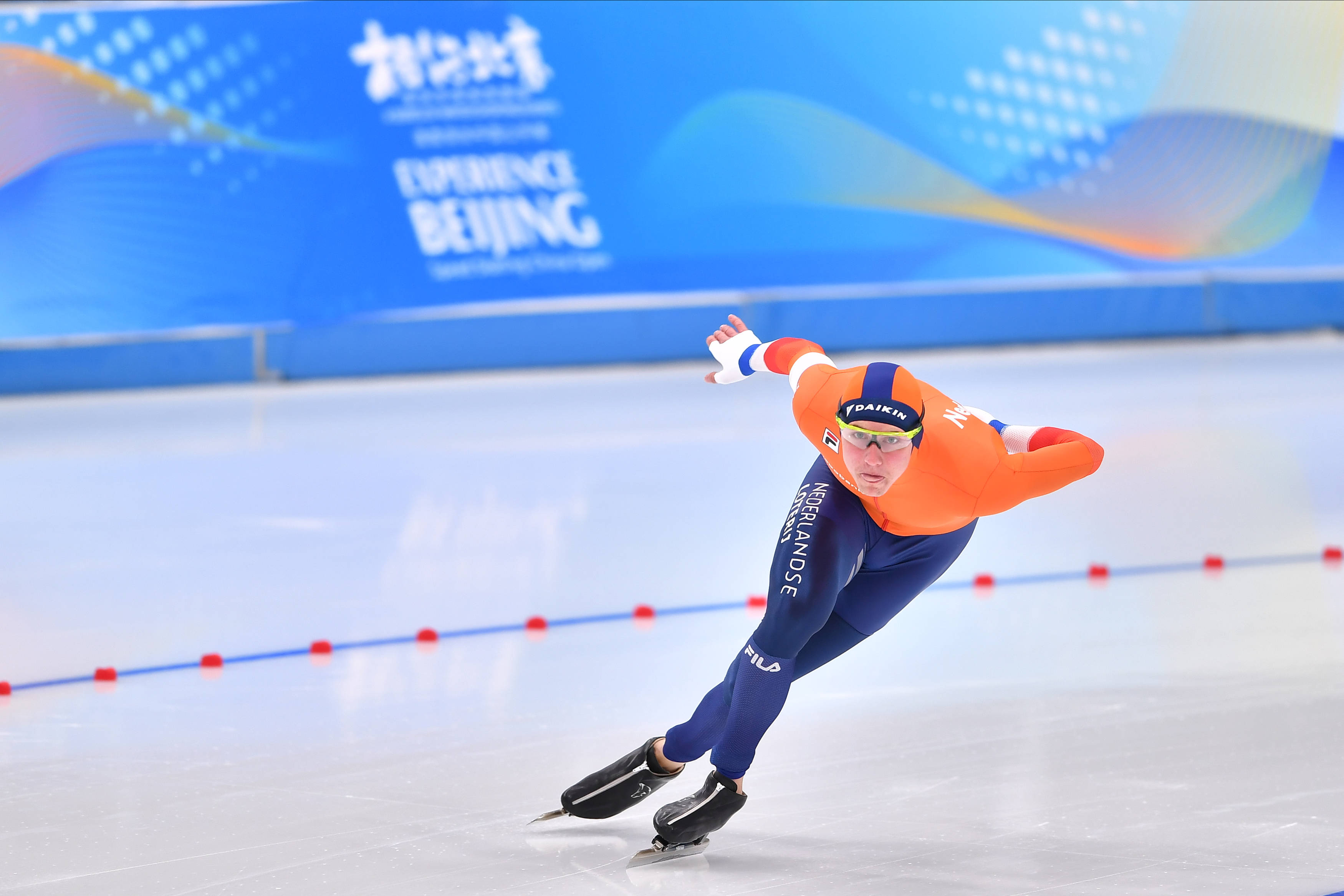 速度滑冰——"相约北京"中国公开赛开赛
